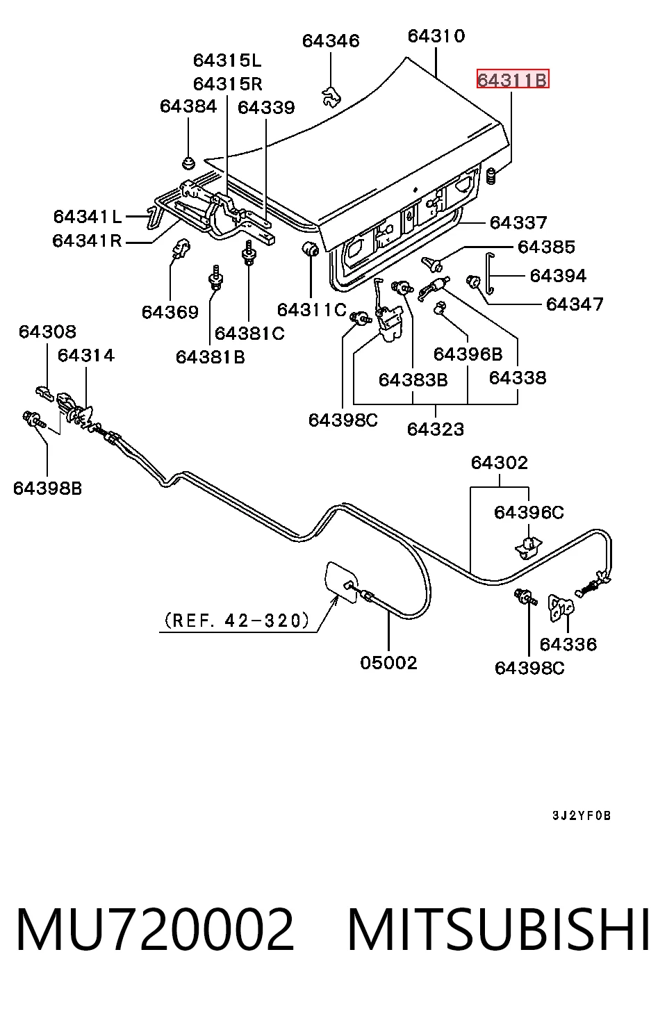 MU720002 Mitsubishi