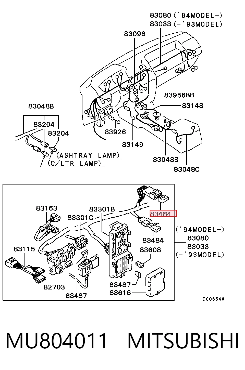 MU804011 Mitsubishi
