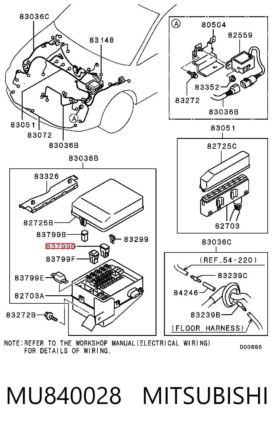 MU840028 Mitsubishi