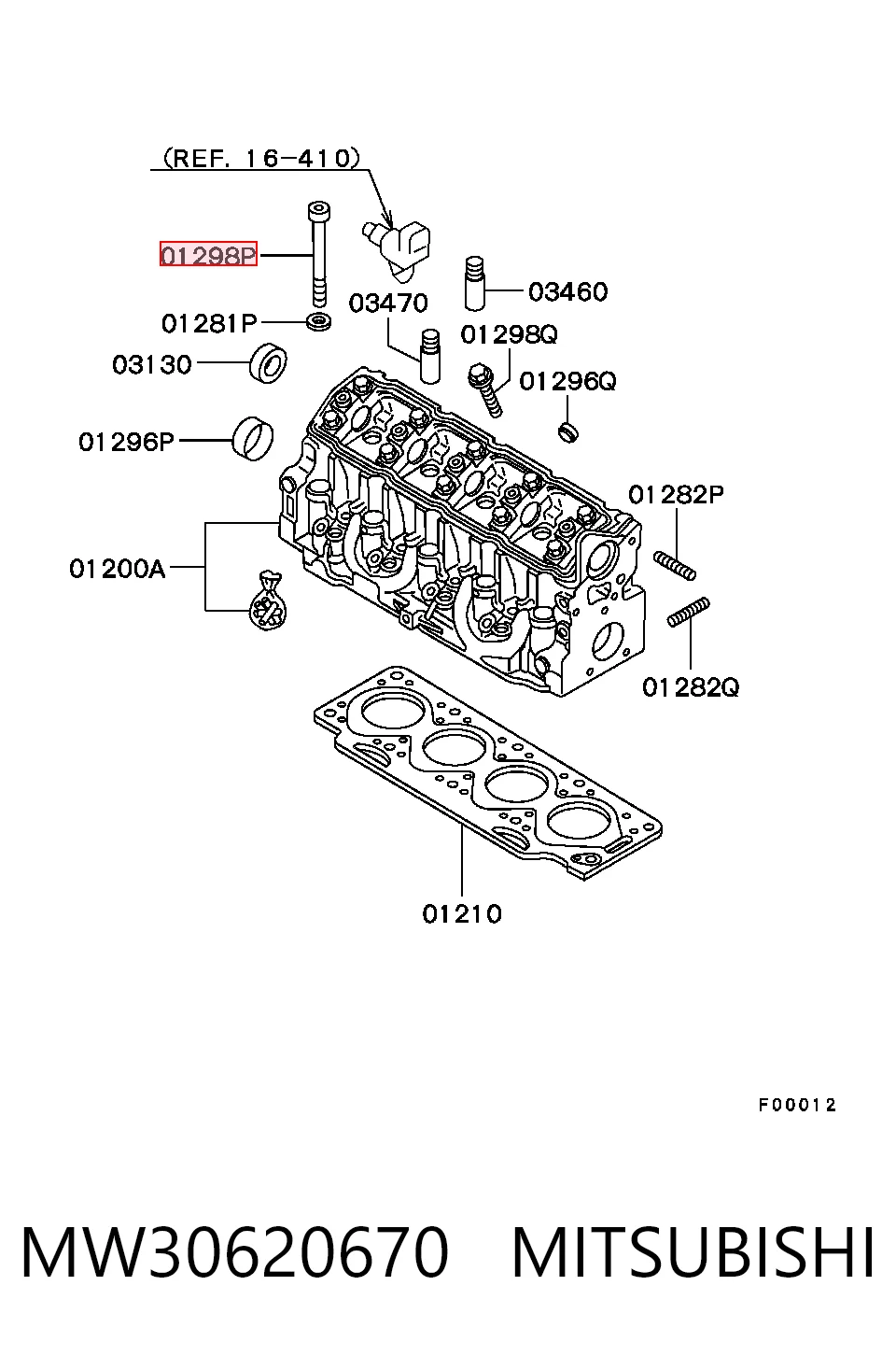 MW30620670 Mitsubishi