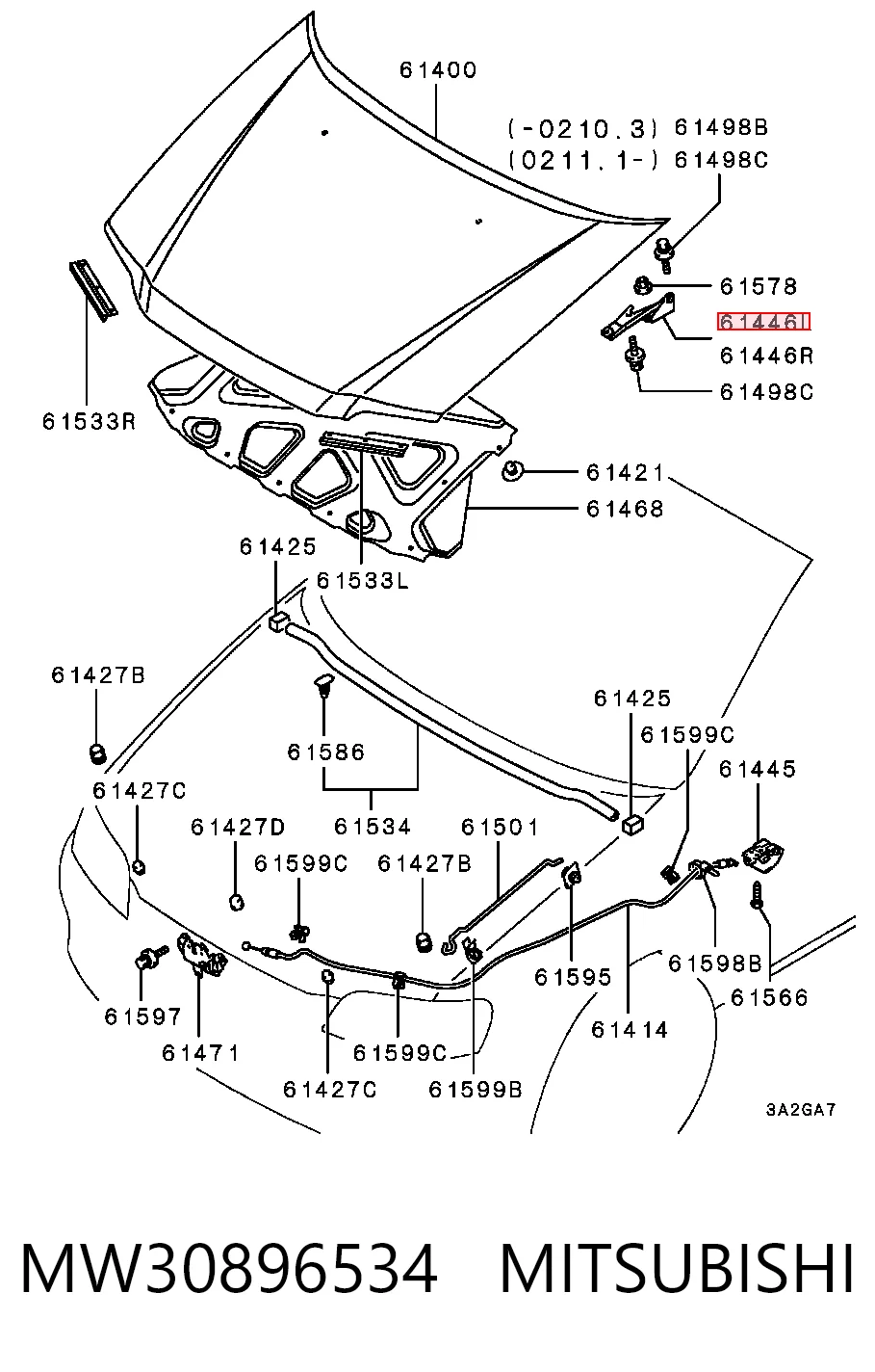 MW30896534 Mitsubishi
