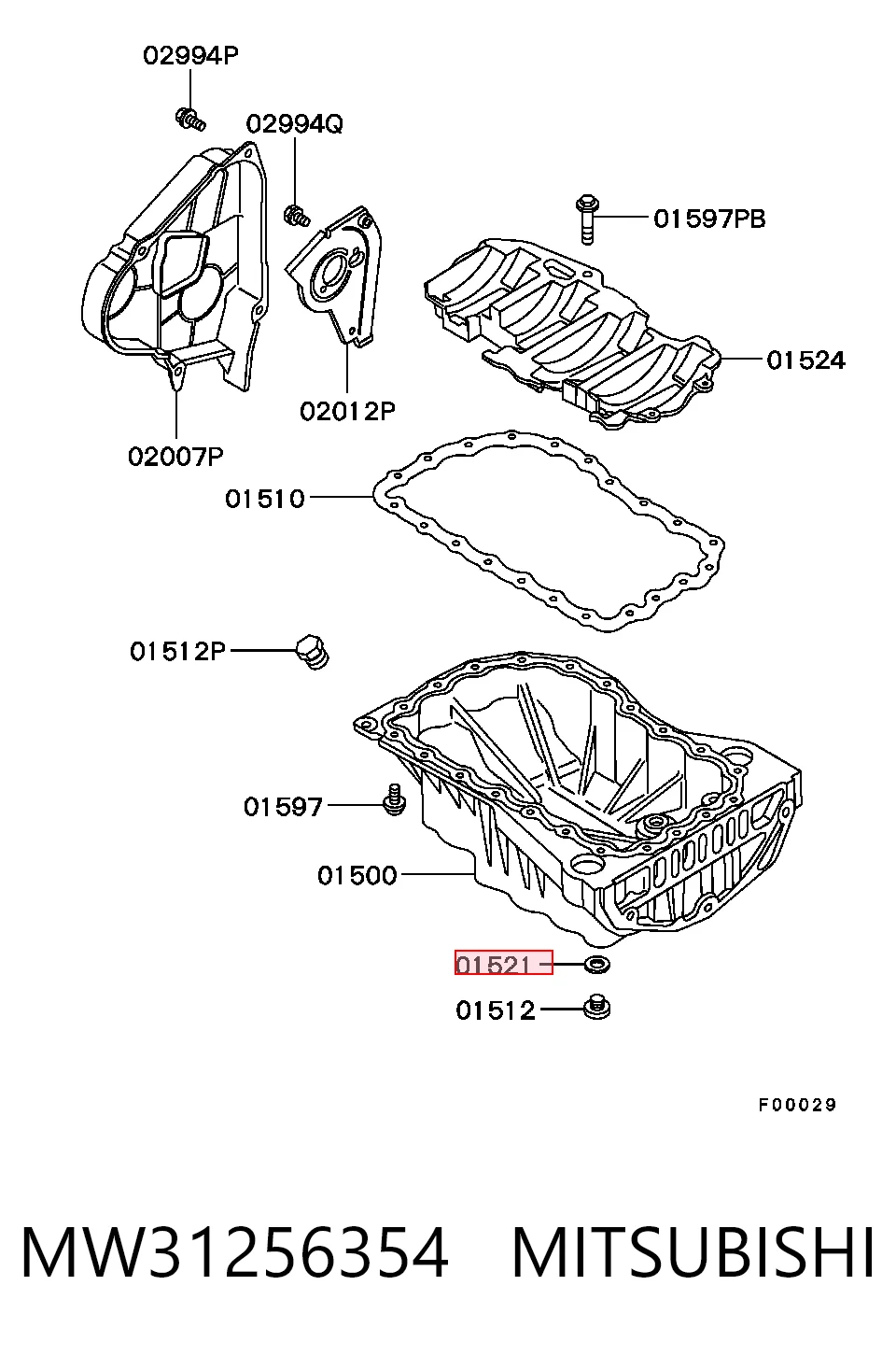 MW31256354 Mitsubishi