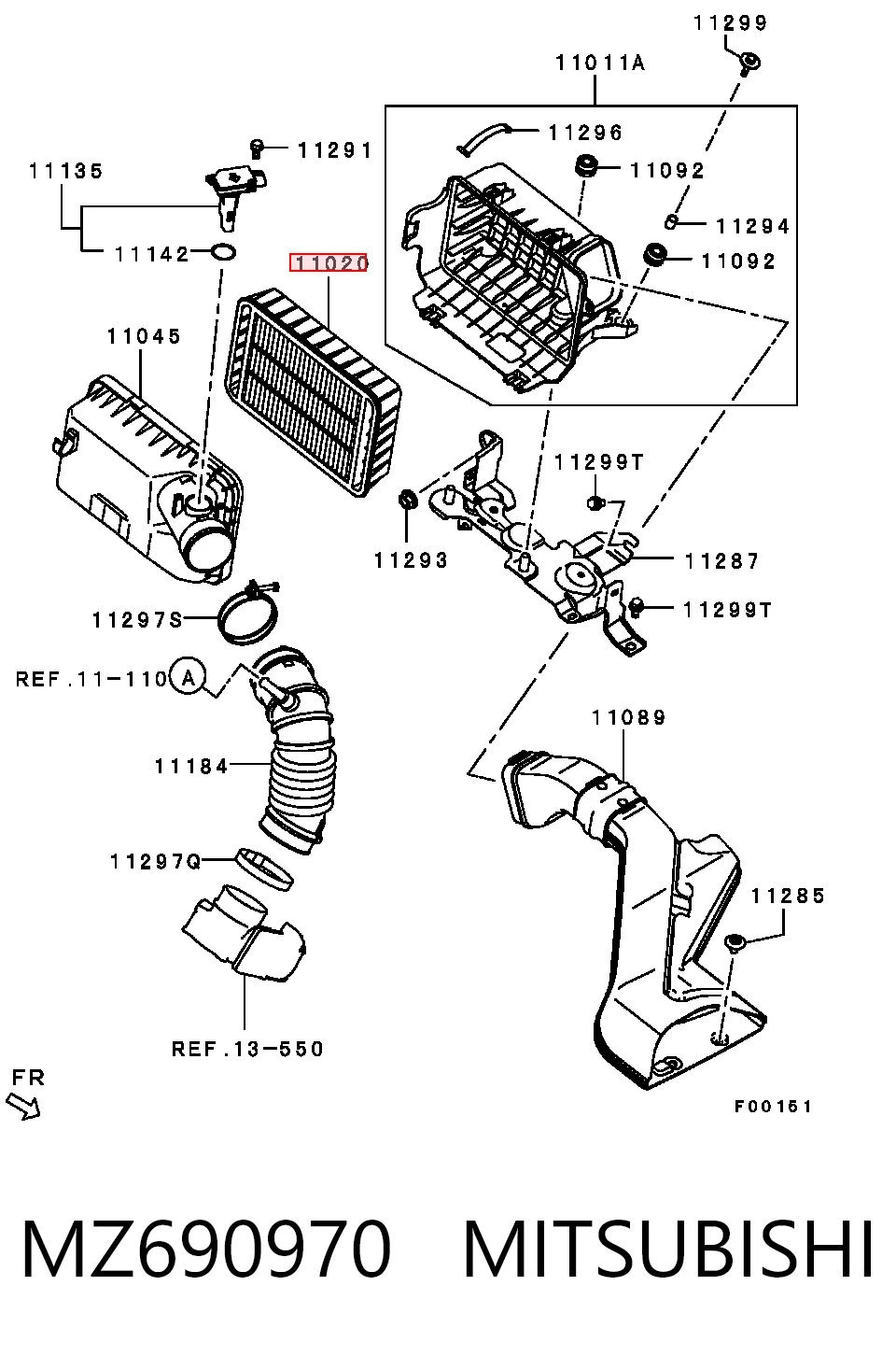  para Mitsubishi Lancer  (CX_A)
