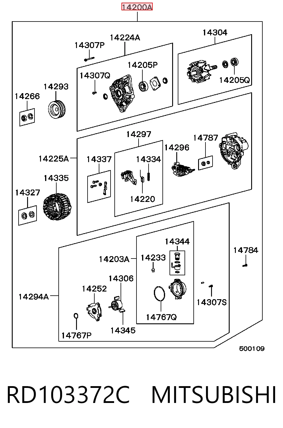 RD103372C Mitsubishi