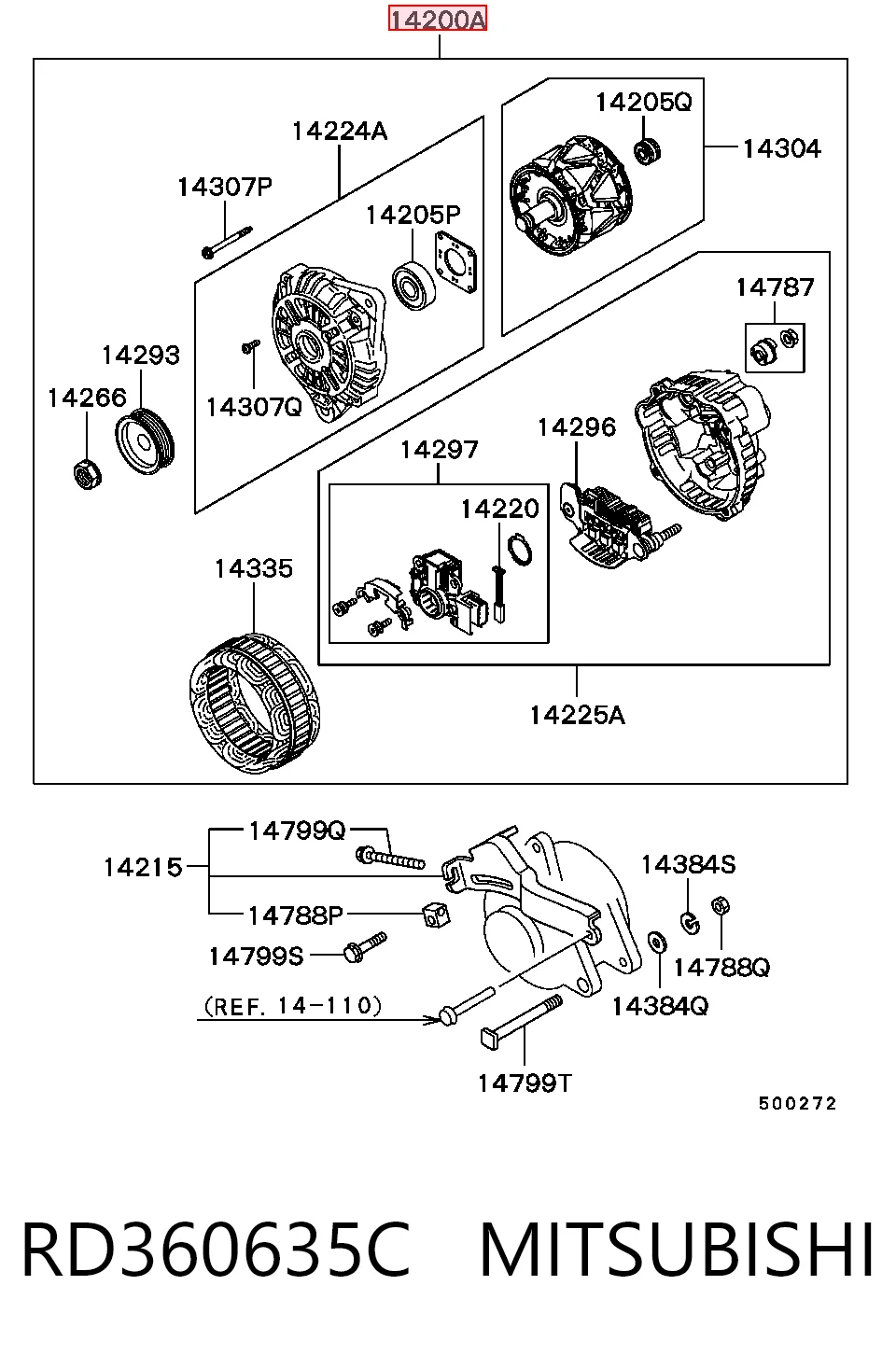 RD360635C Mitsubishi
