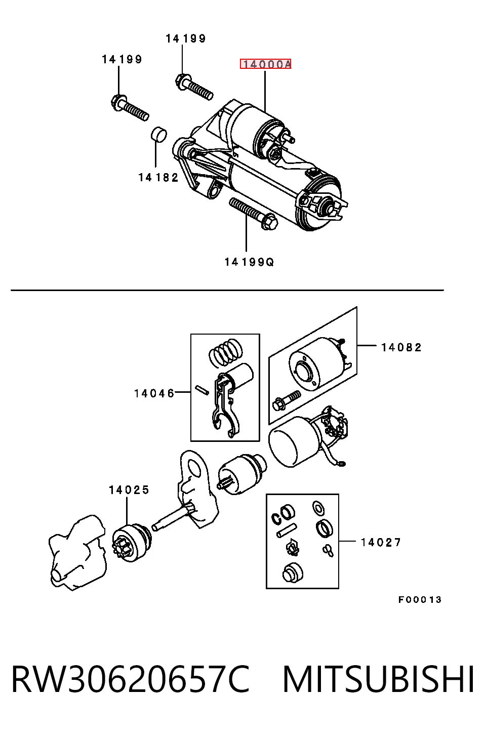  Motor de arranco Renault Laguna I hatchback (B56, 556) (1993 - 2002) I