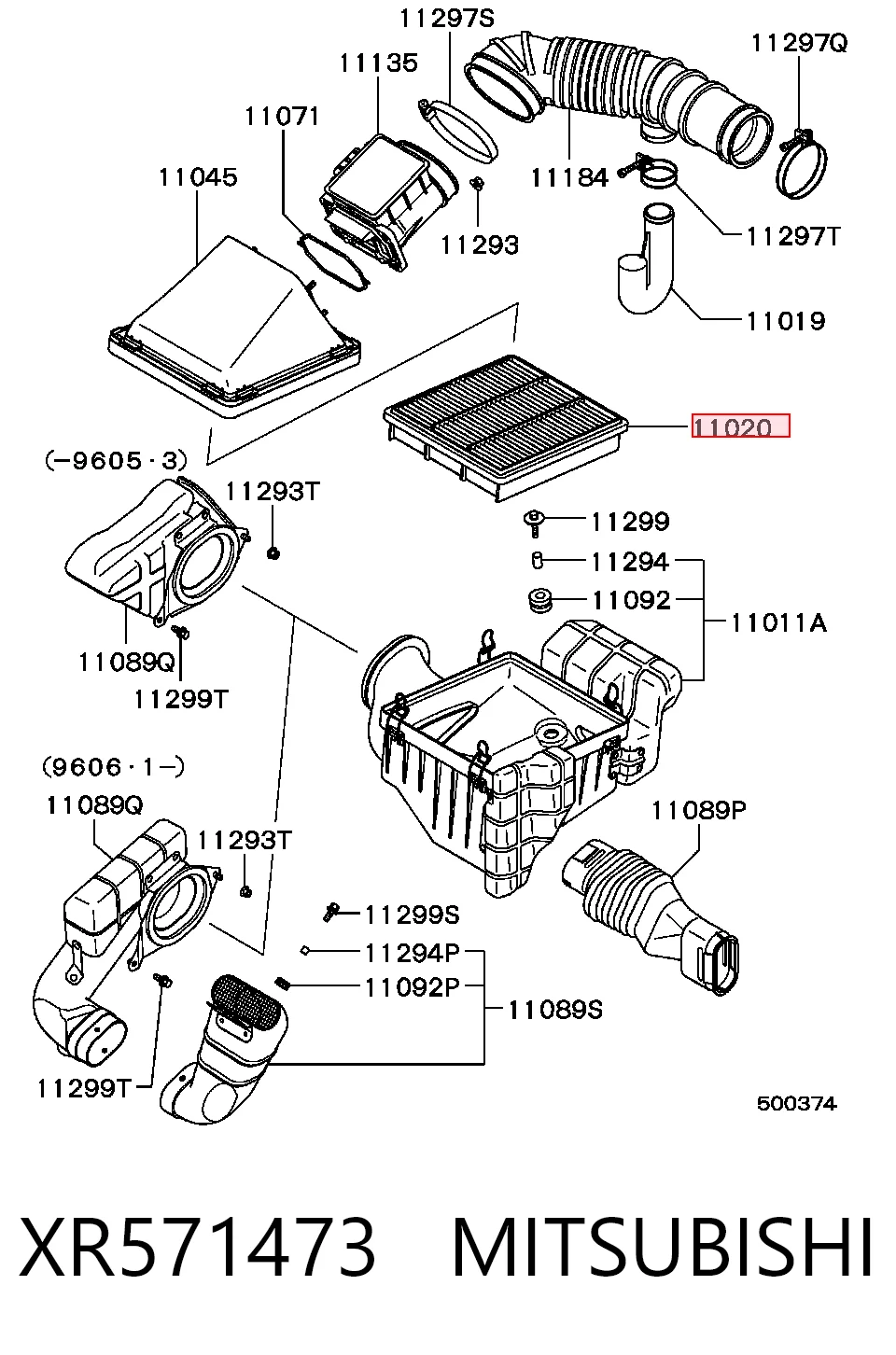 XR571473 Mitsubishi