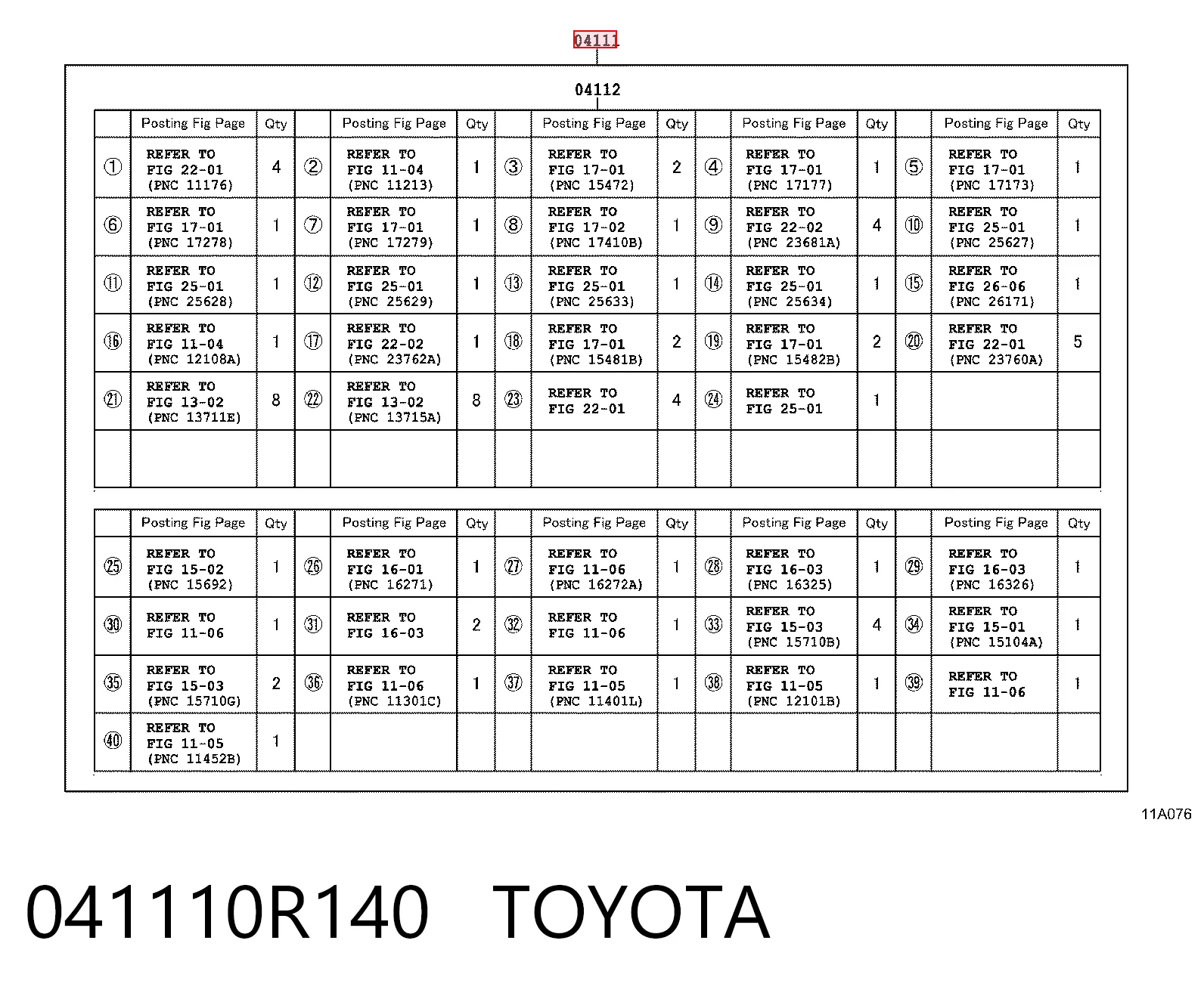 Compre Kit de vedantes de motor completo Toyota RAV4 4