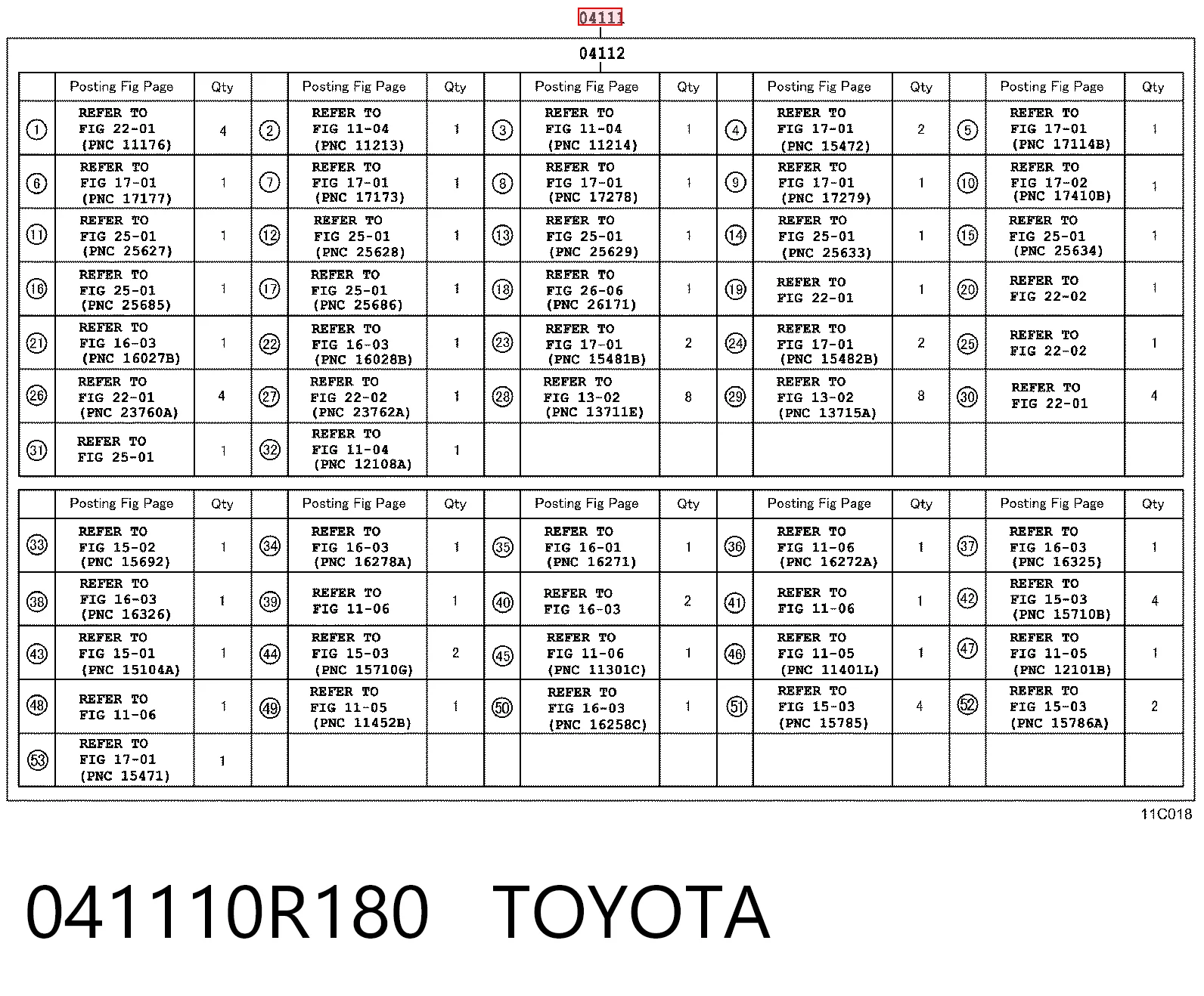 Kit de vedantes de motor completo para Toyota RAV4 IV A4