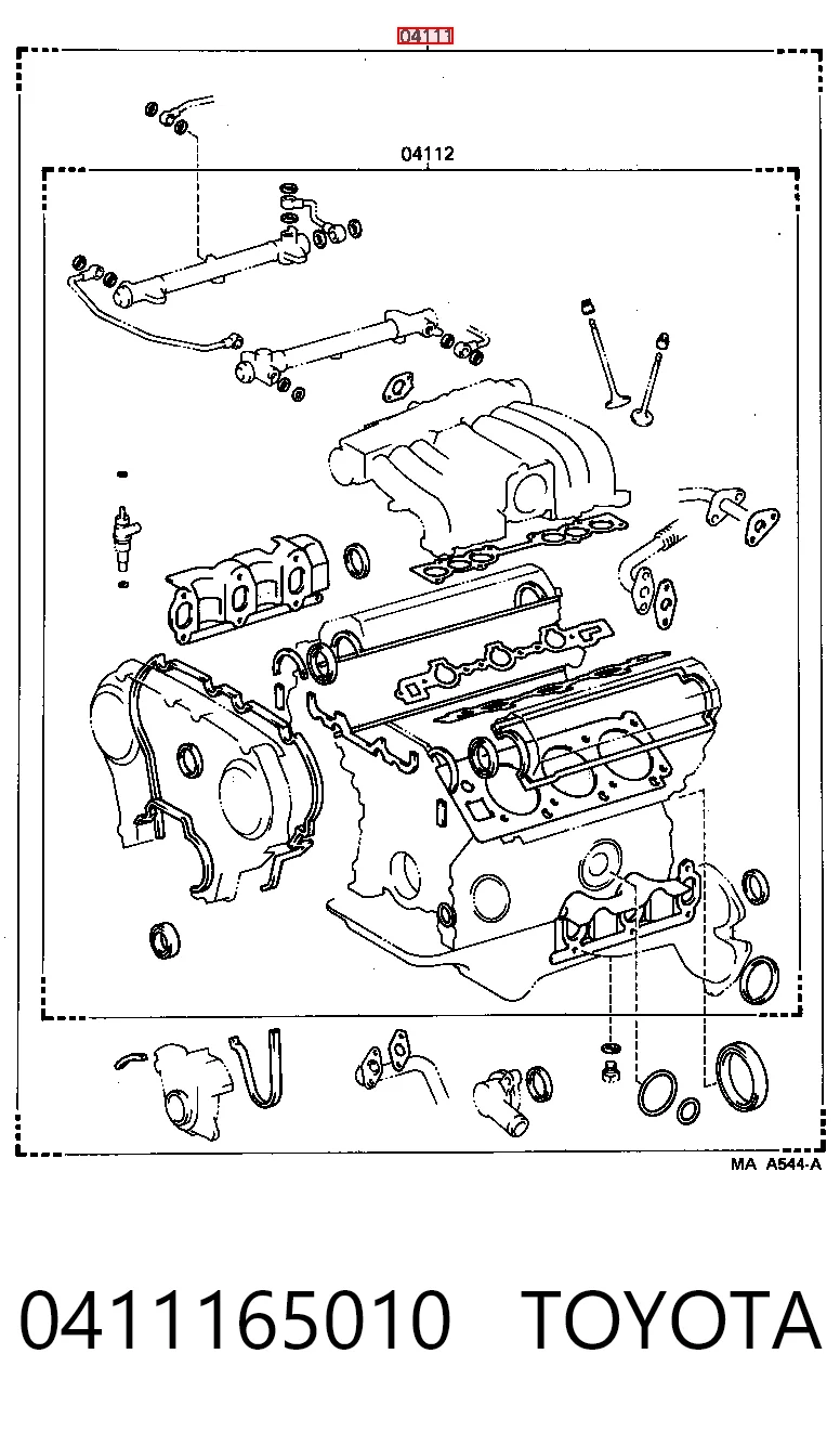 0411165010 Toyota