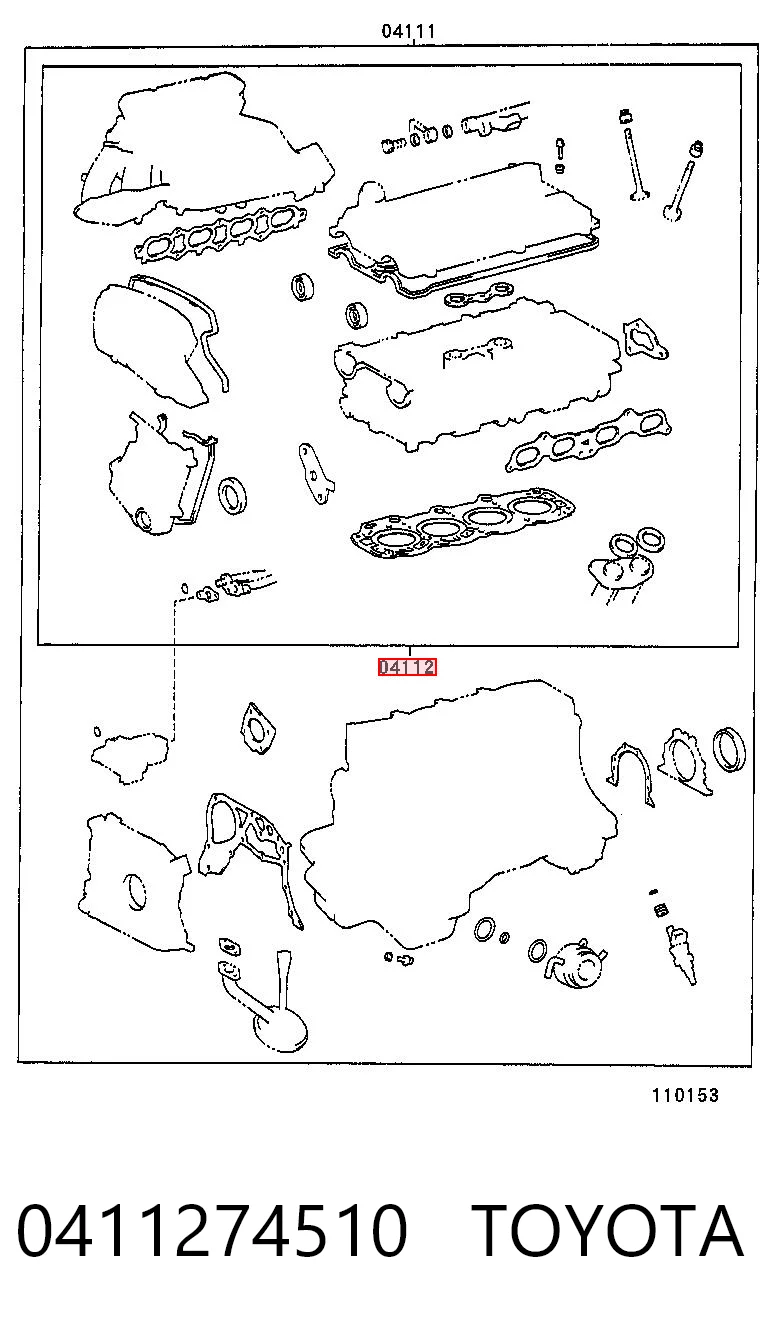 0411274510 Toyota