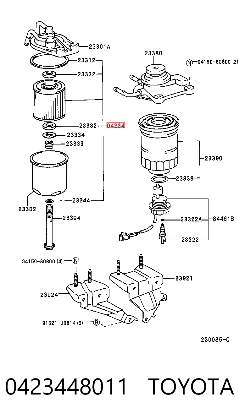 0423448011 Toyota