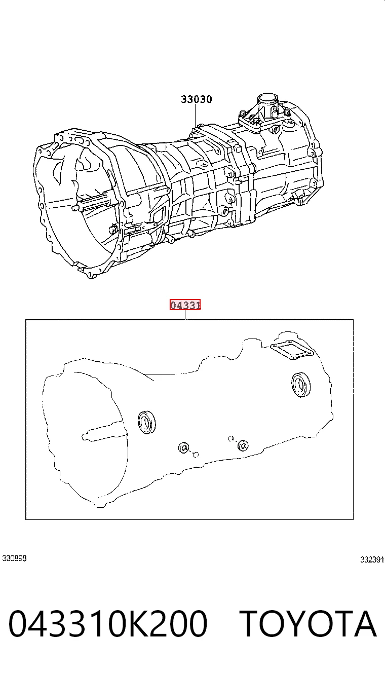 043310K200 Toyota