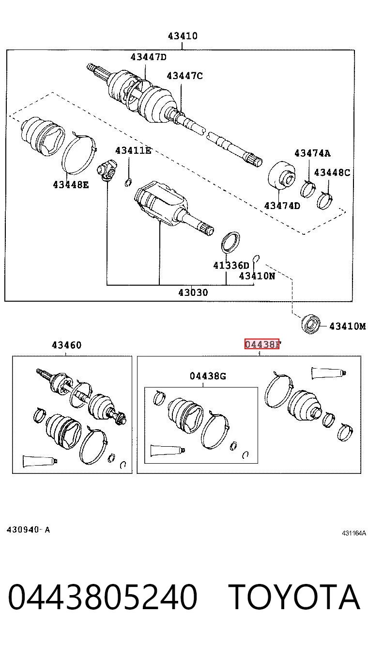 0443805240 Toyota
