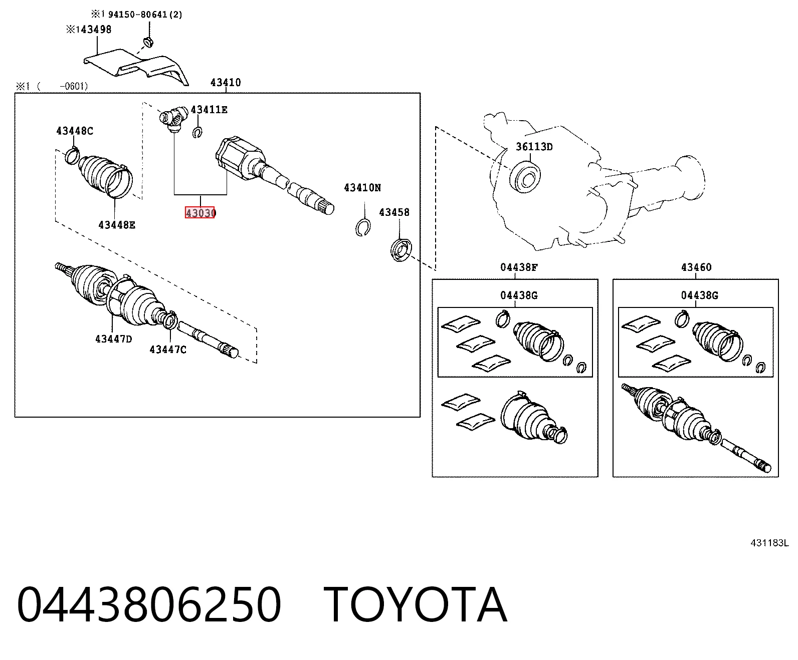 0443806250 Toyota