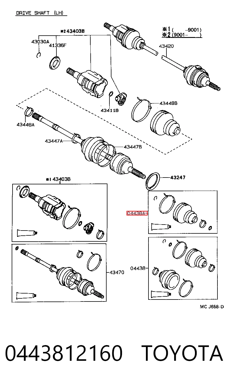 Bota de proteção interna de junta homocinética do semieixo dianteiro Japan Cars G62003 preço, a partir de 9,93 USD