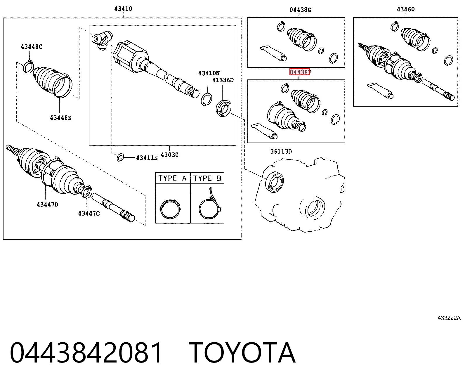 0443842081 Toyota