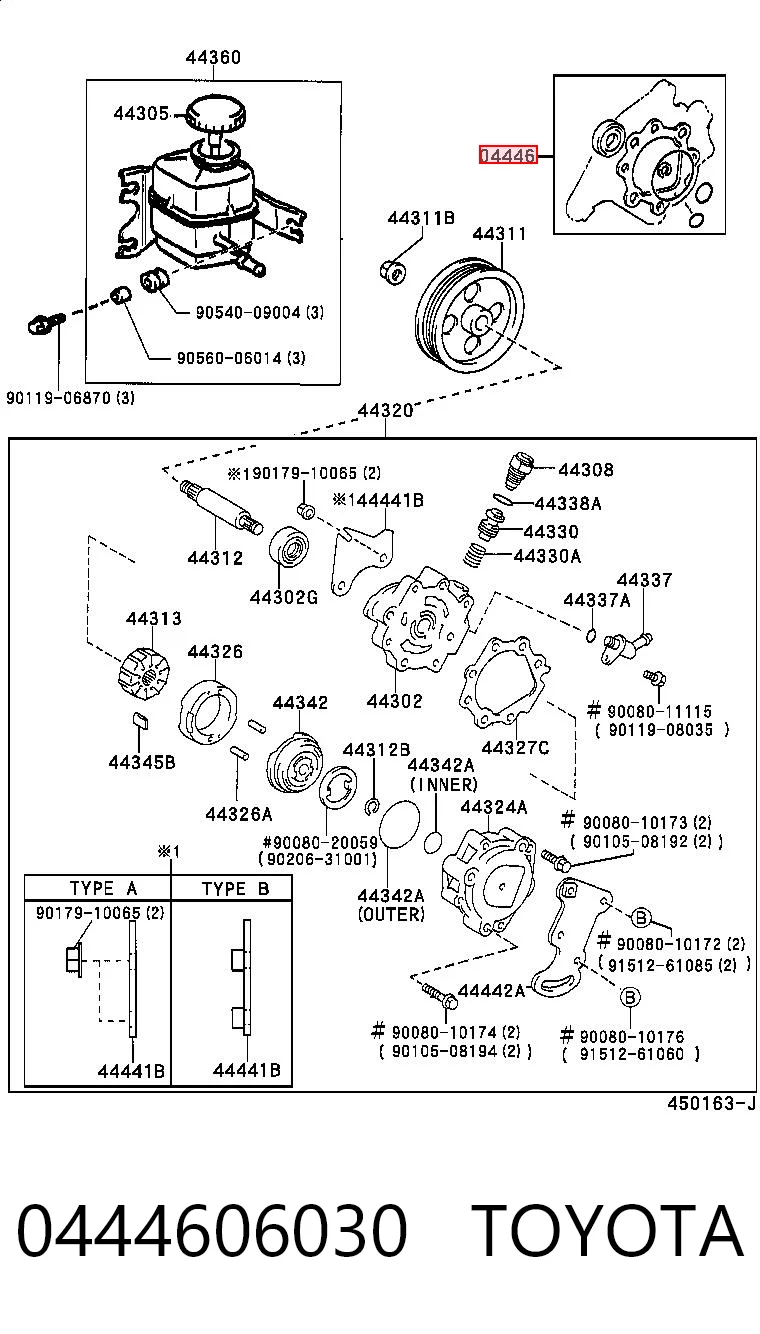 0444606030 Toyota