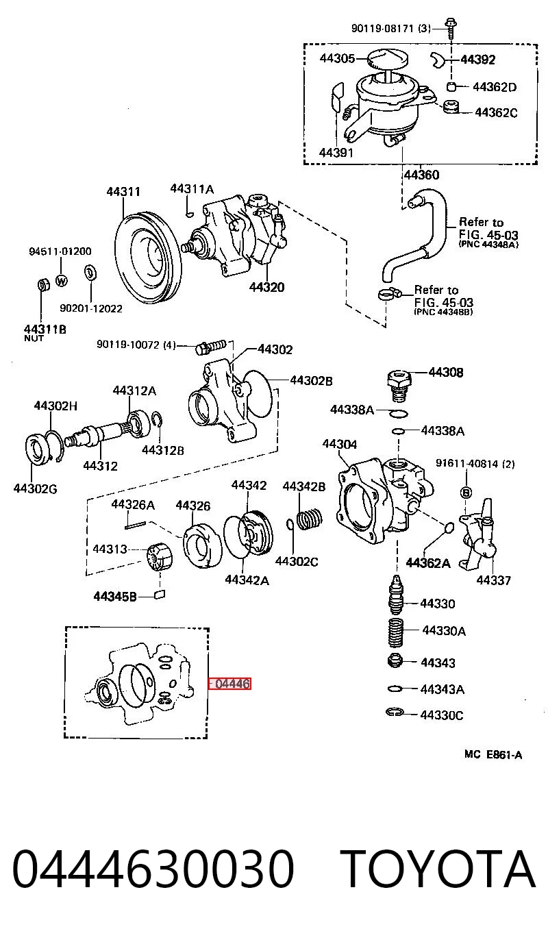 0444630030 Toyota