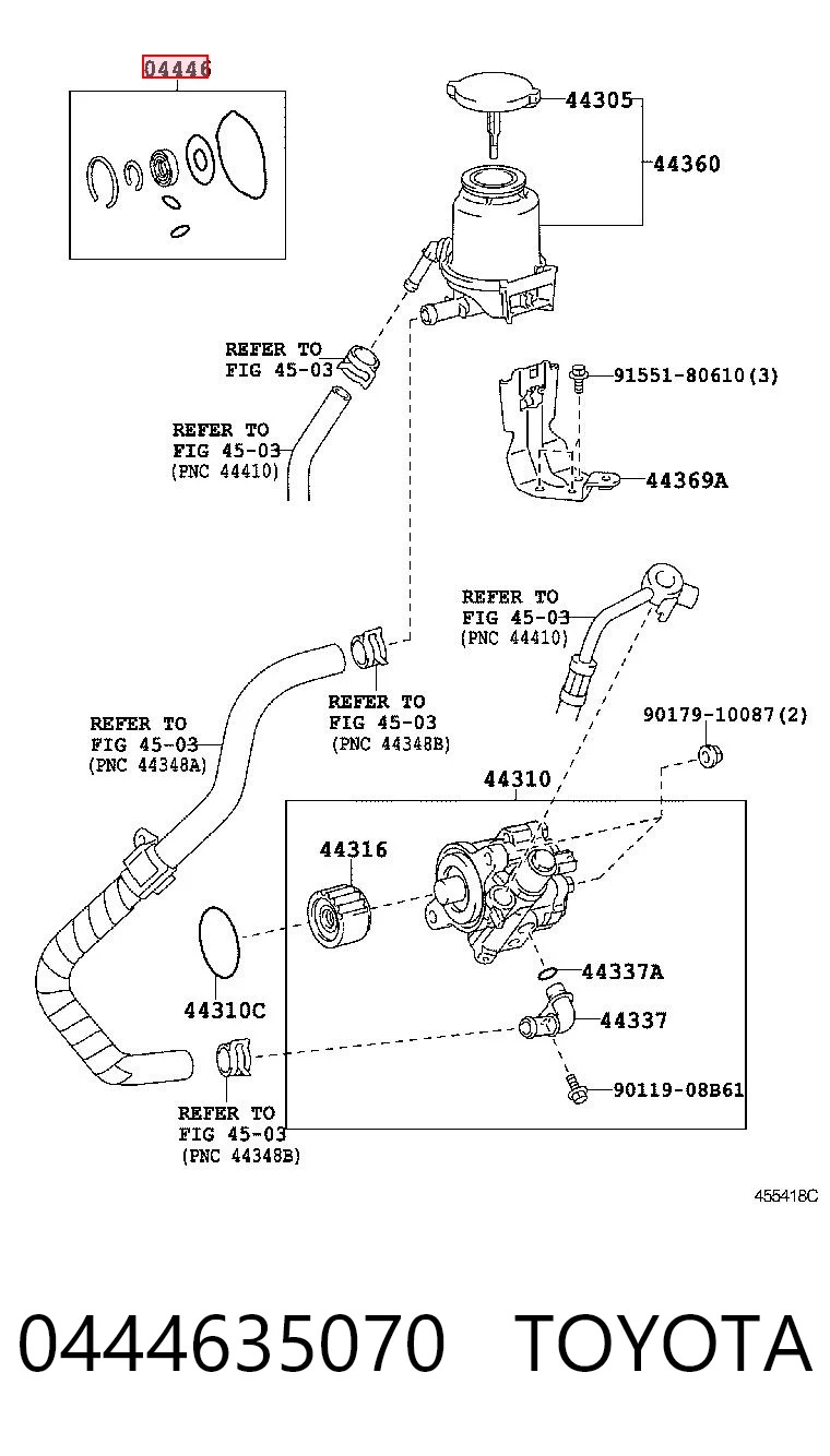 0444635070 Toyota