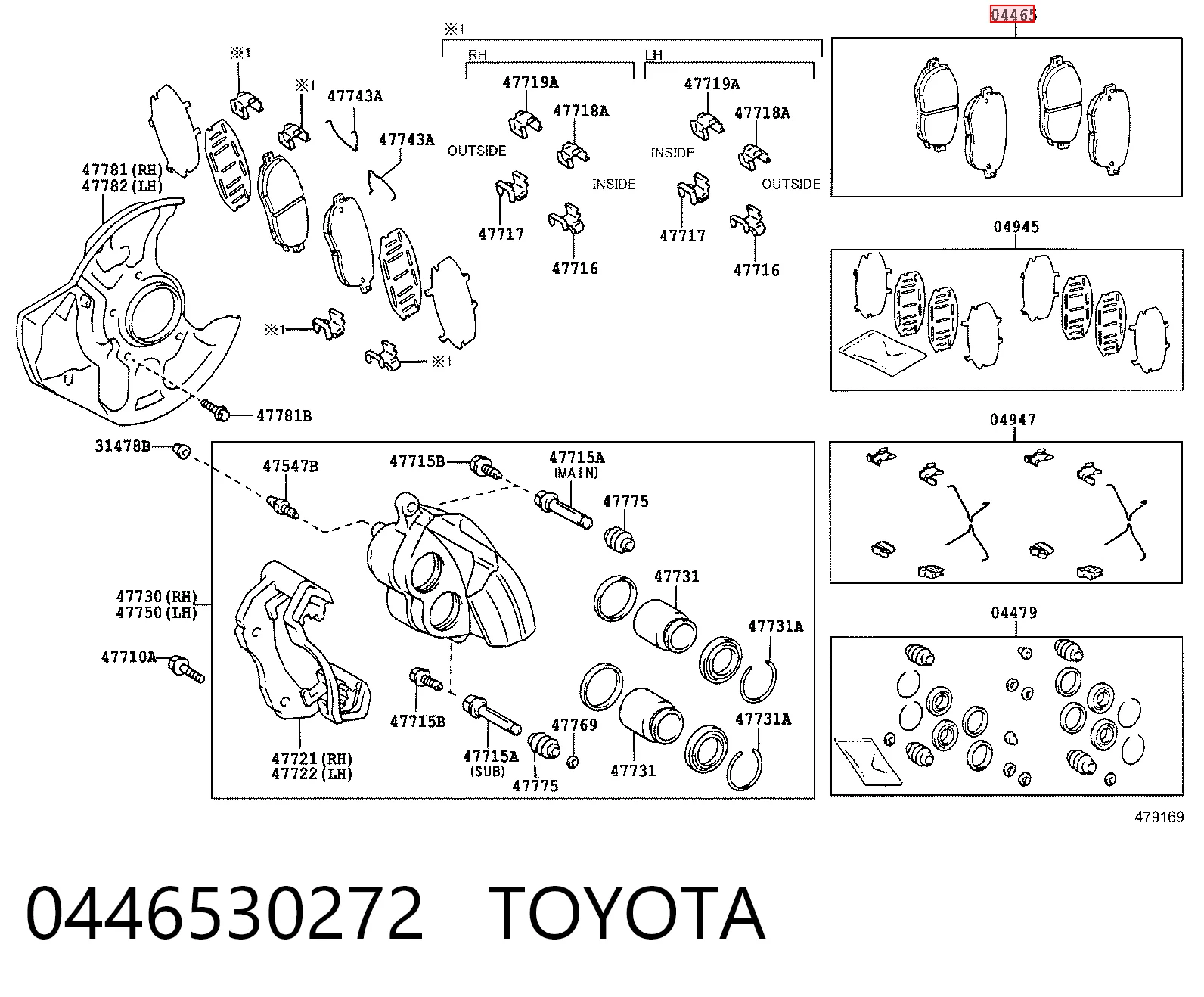 0446530272 Toyota