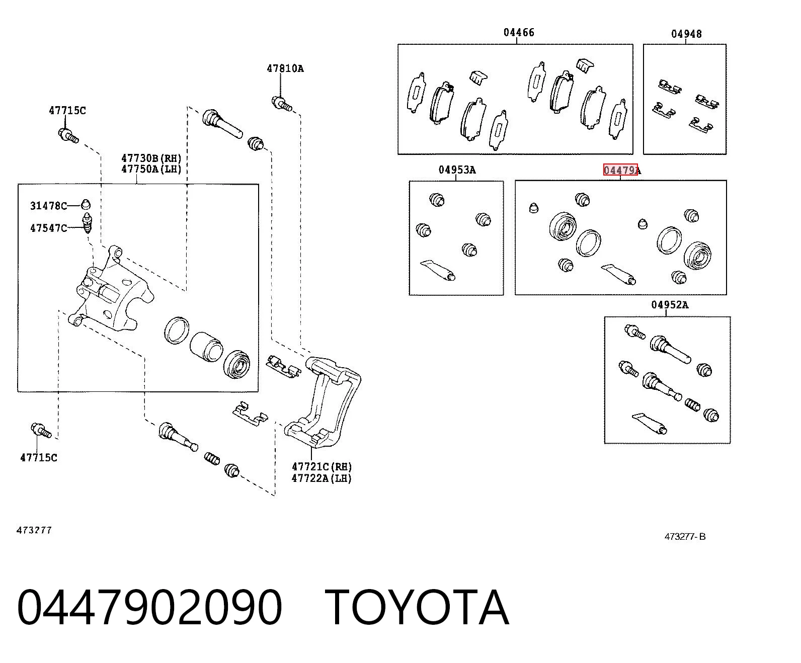 0447902090 Toyota