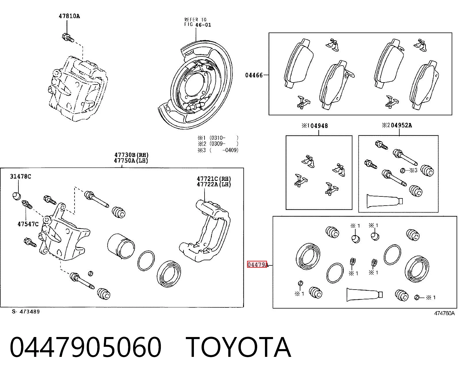 0447905060 Toyota