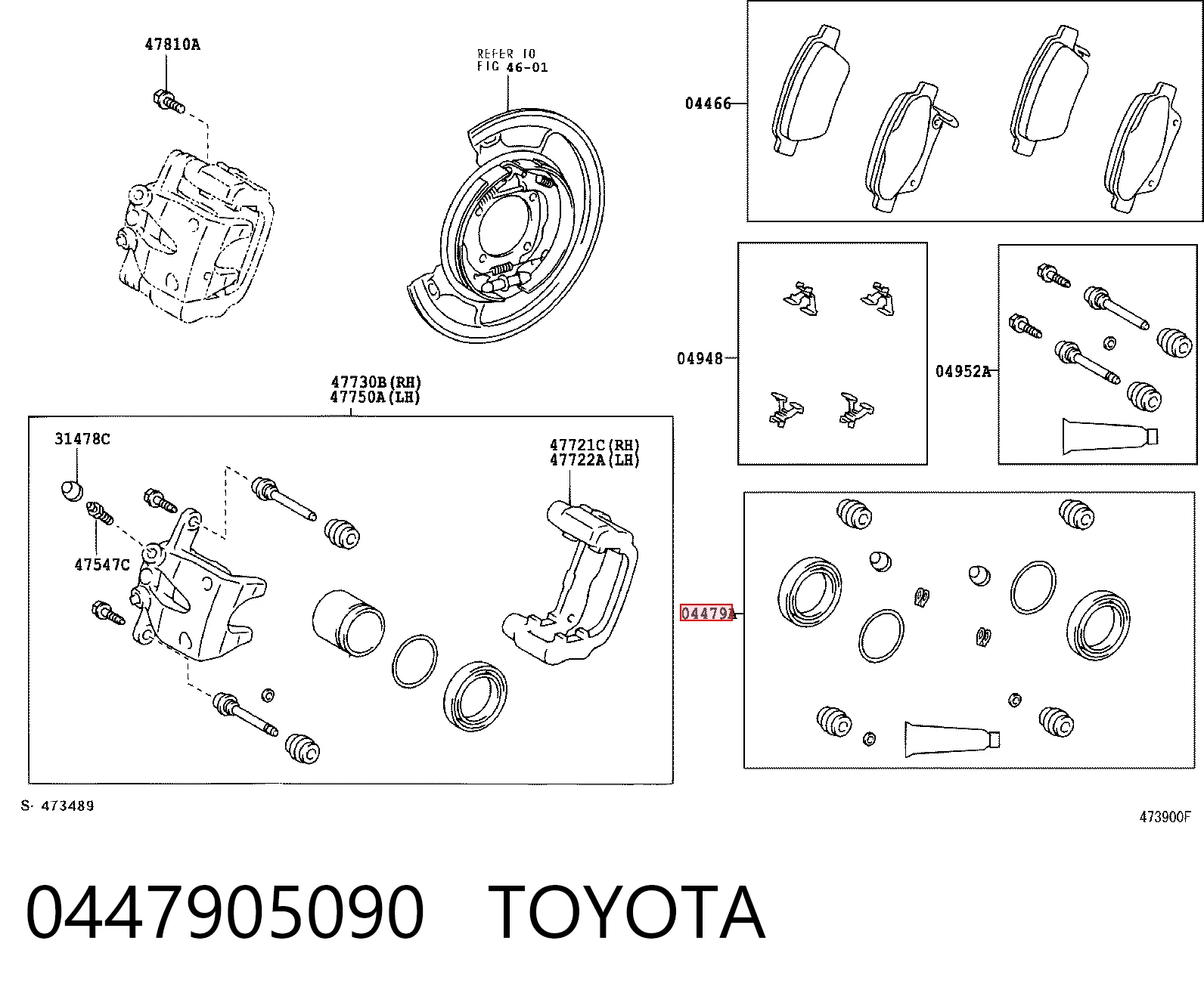 0447905090 Toyota