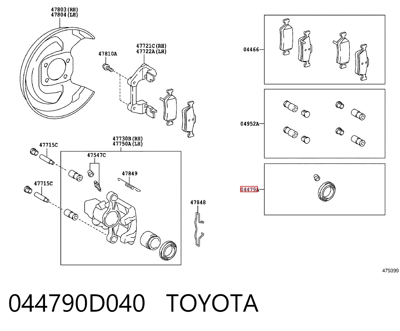 044790D040 Toyota