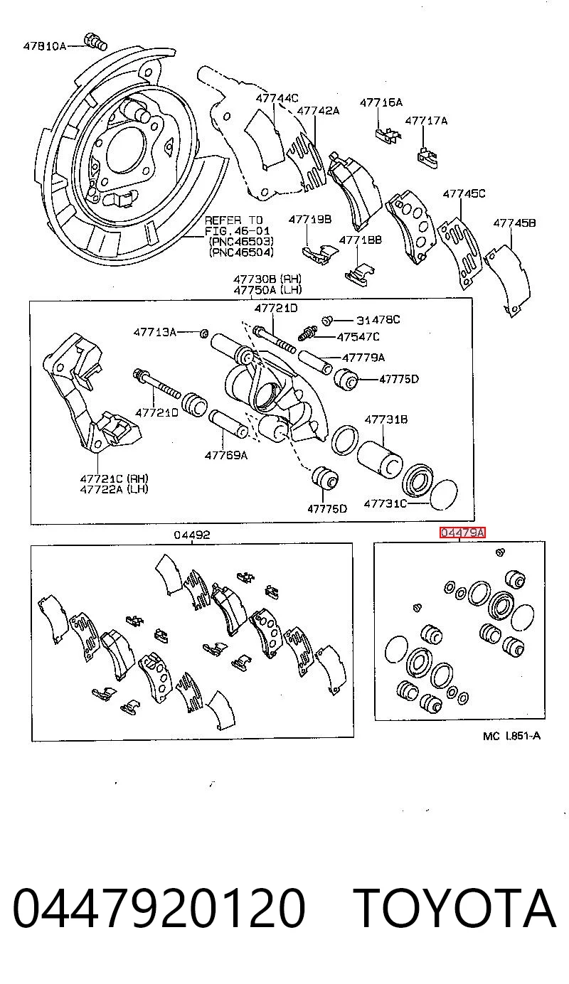0447920120 Toyota