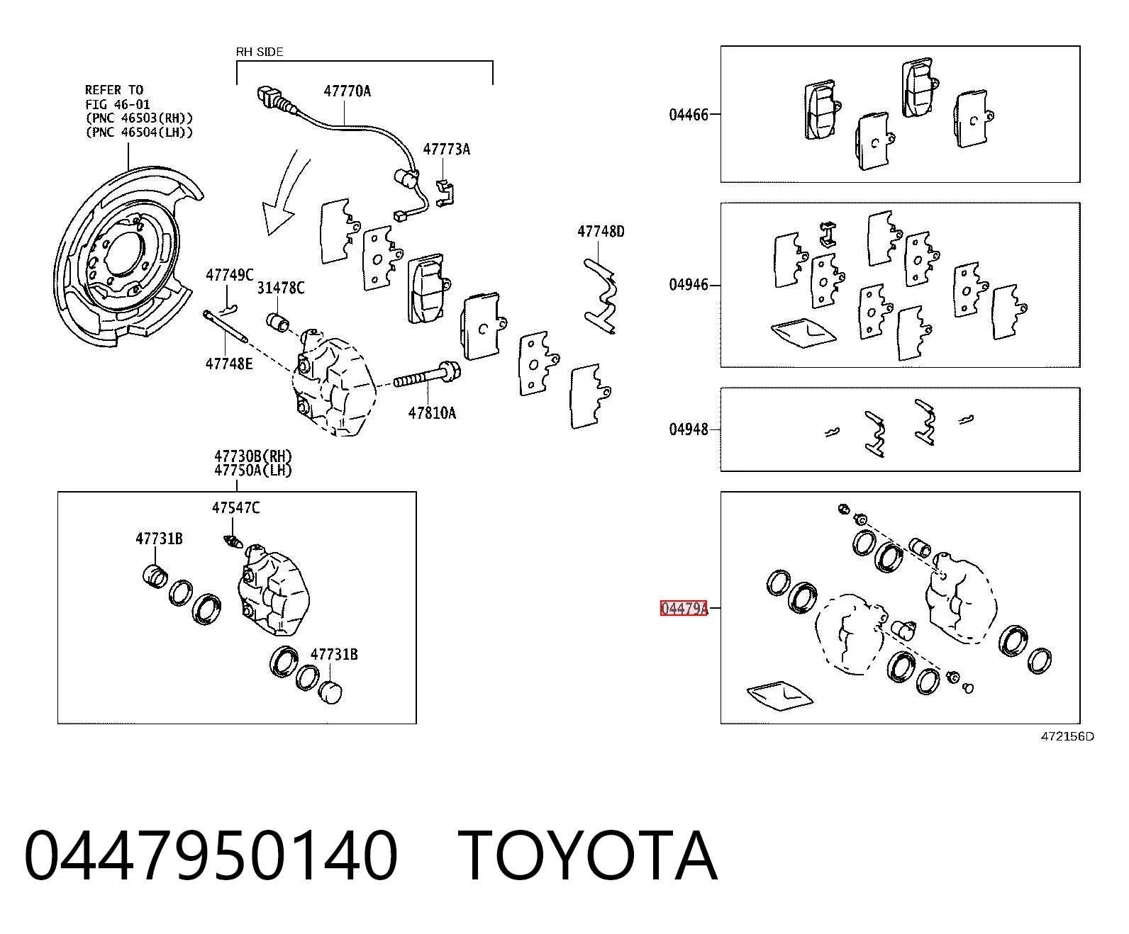 para Lexus LS (UCF30)