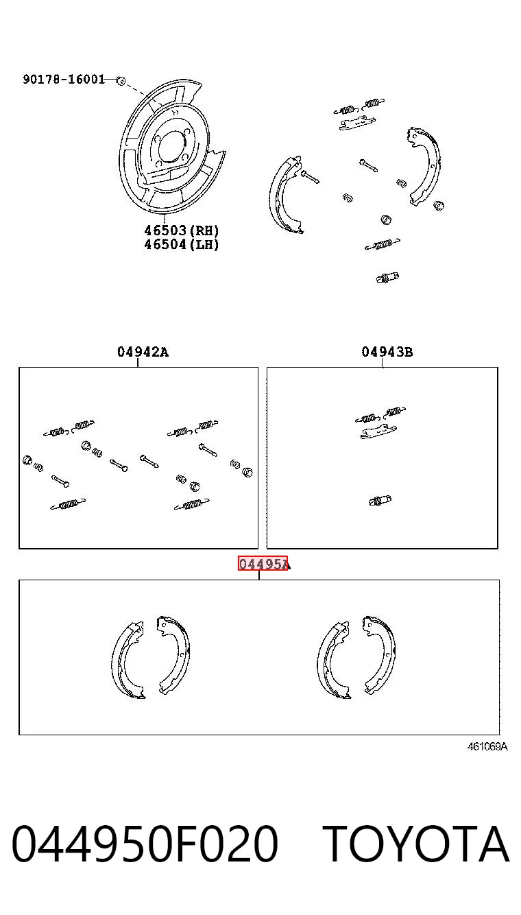 044950F020 Toyota