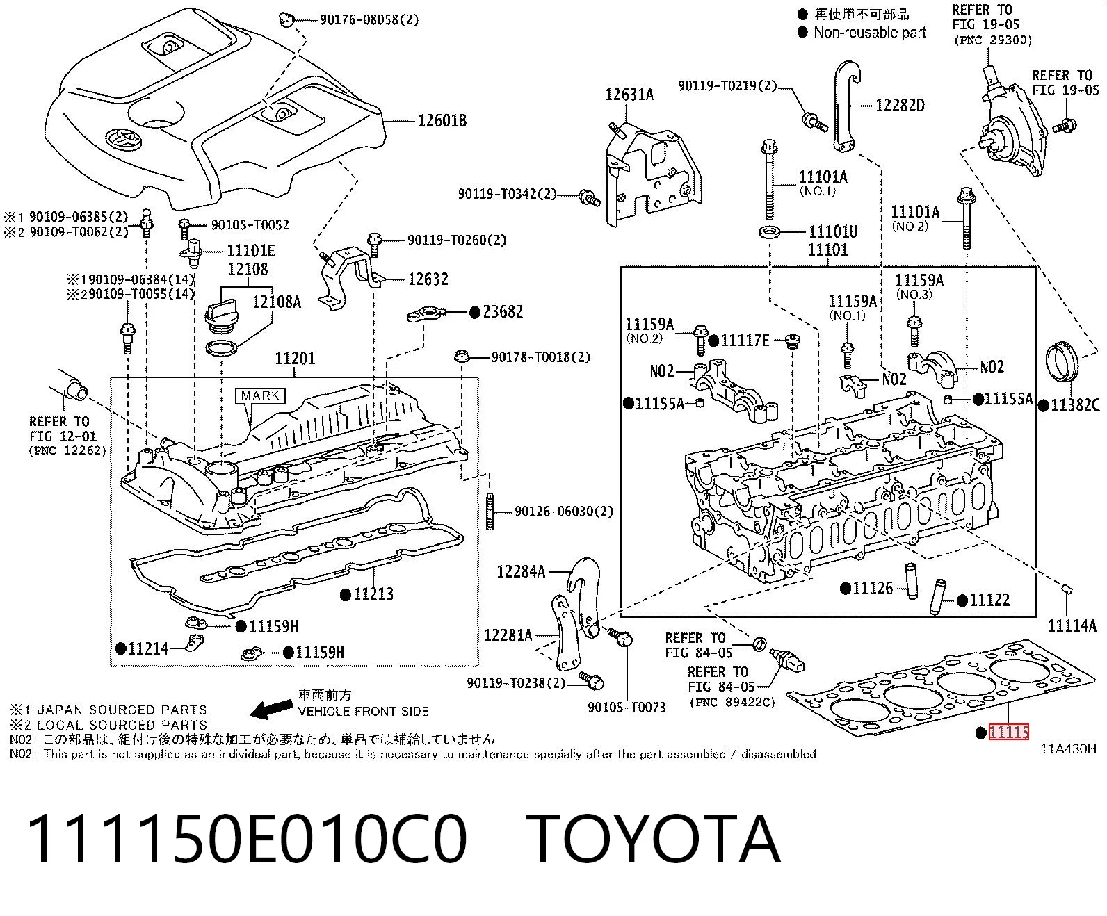 111150E010C0 Toyota