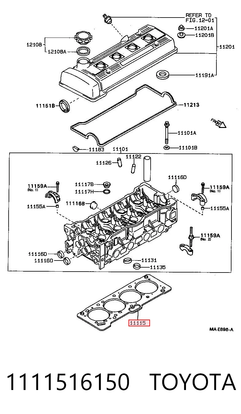 Vedante de cabeça de motor (CBC) EG016 Eristic