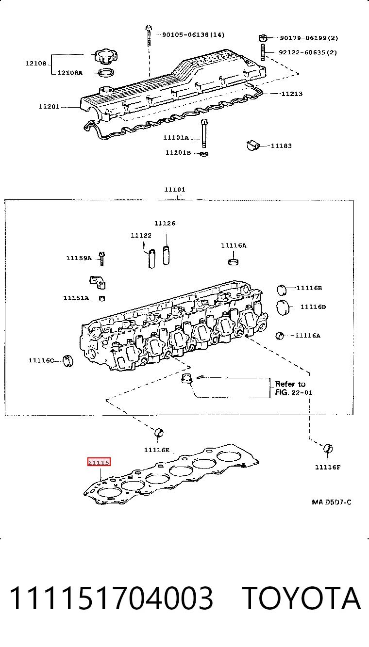 111151704003 Toyota
