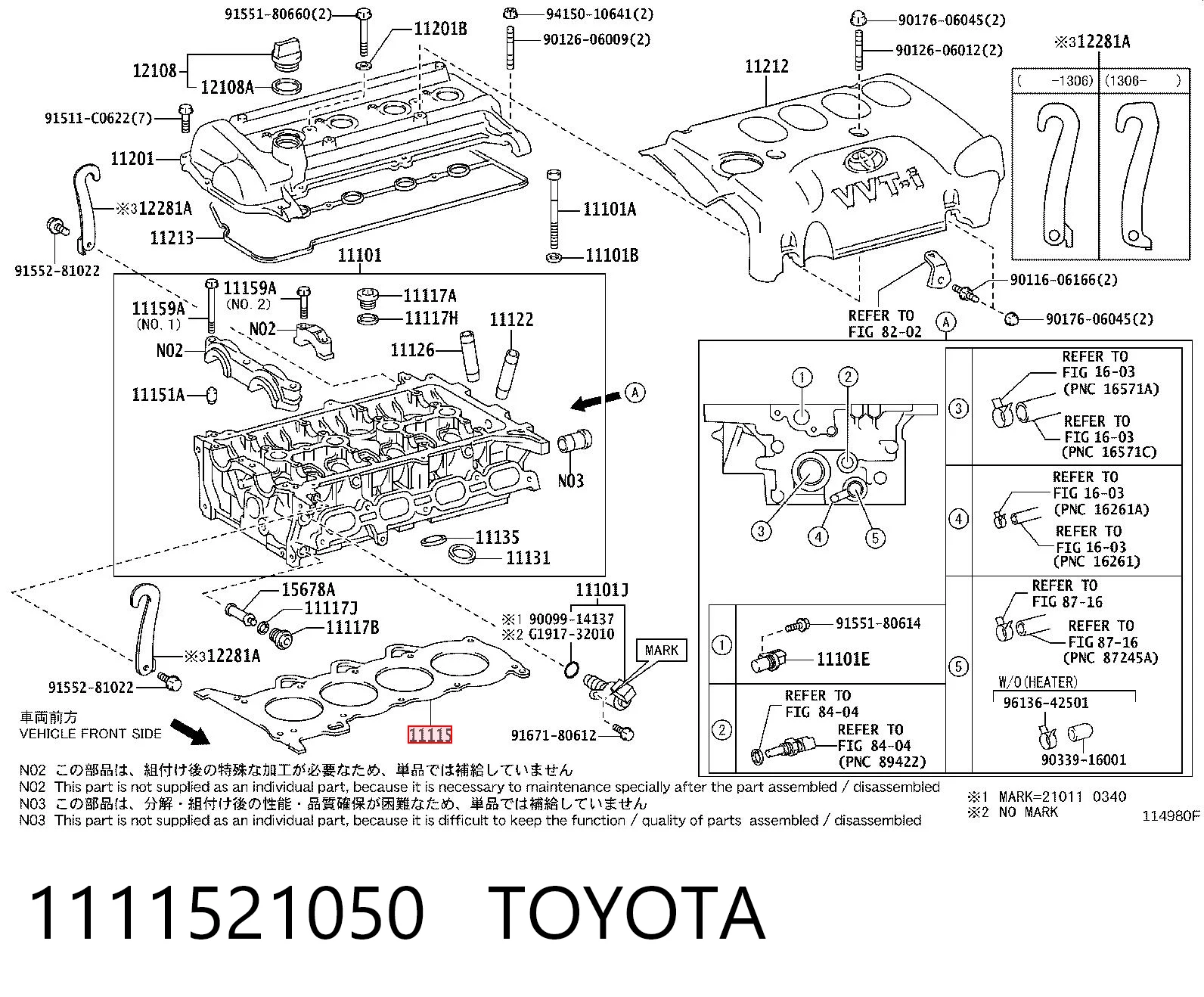 Compre Vedante de cabeça de motor (CBC) Toyota Prius 