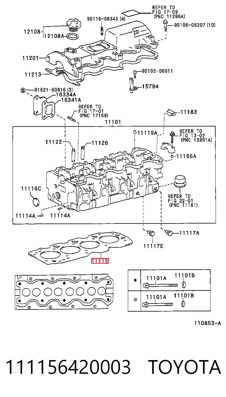 111156420003 Toyota