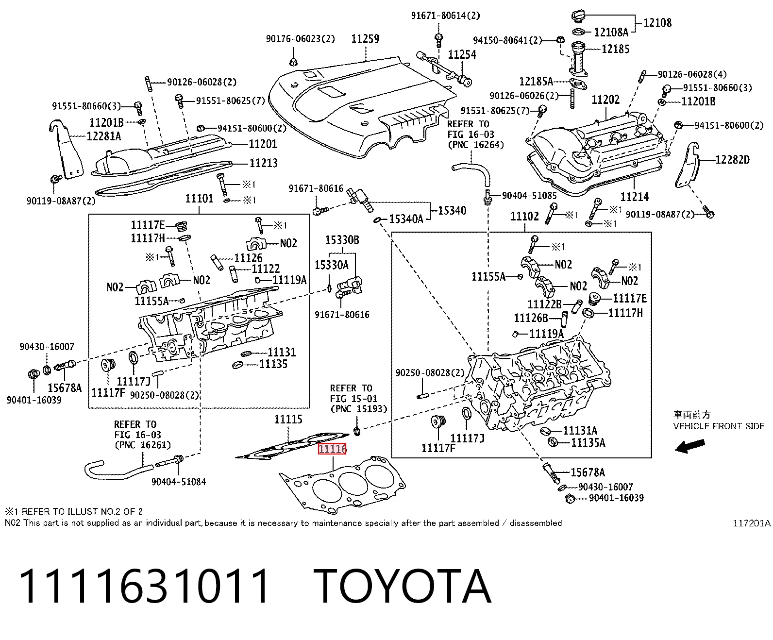 1111631011 Toyota