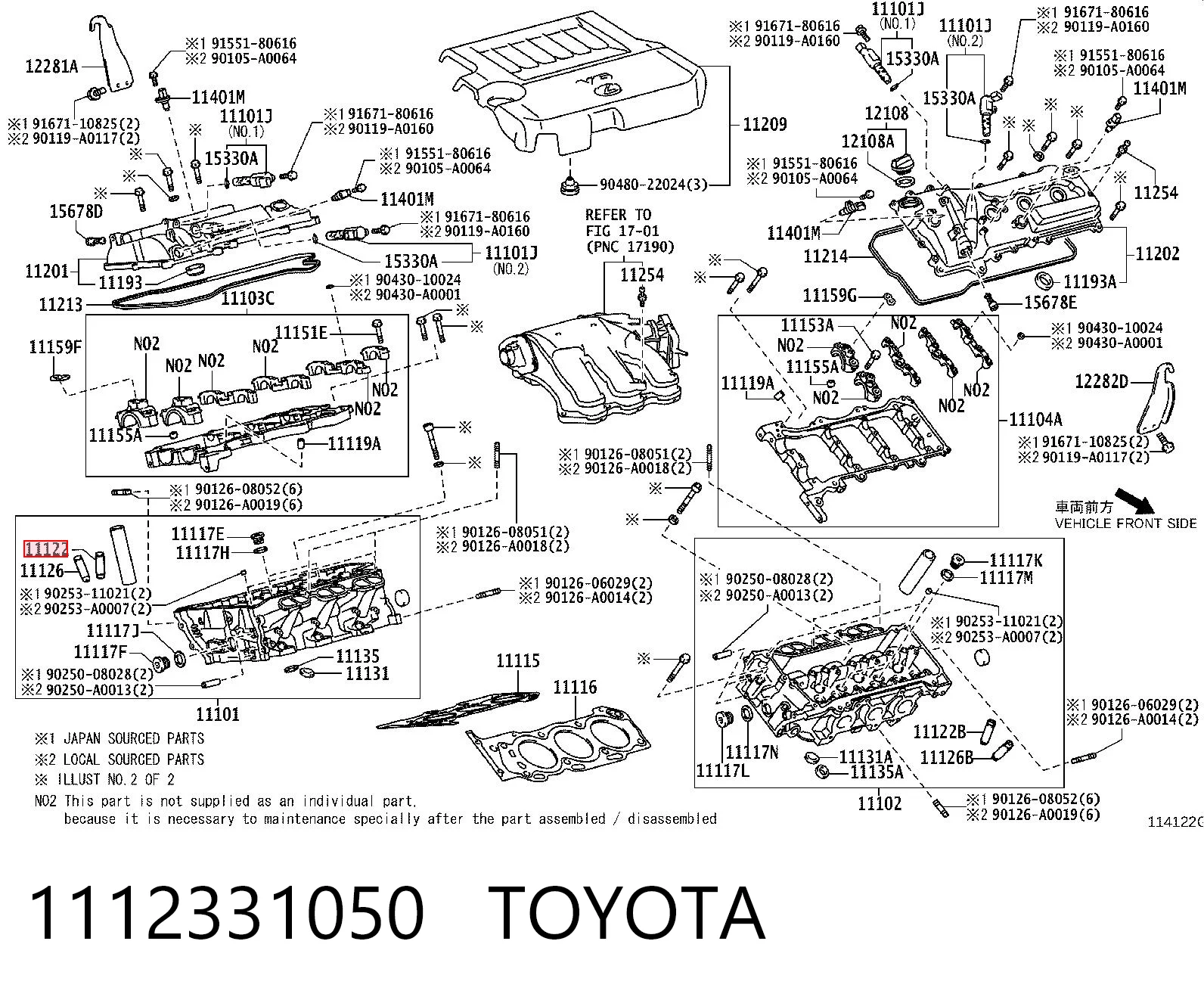 1112331050 Toyota