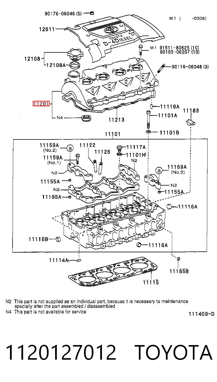 1120127012 Toyota