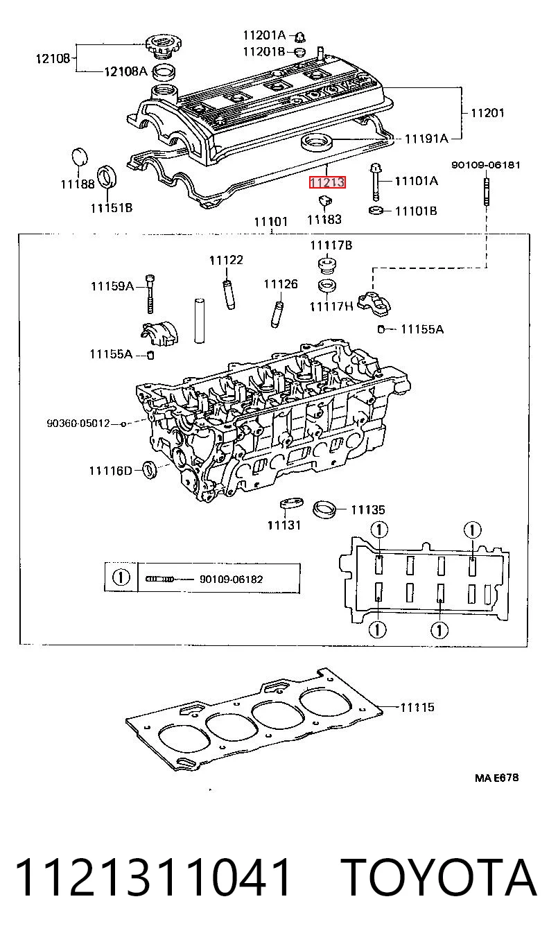 1121311041 Toyota