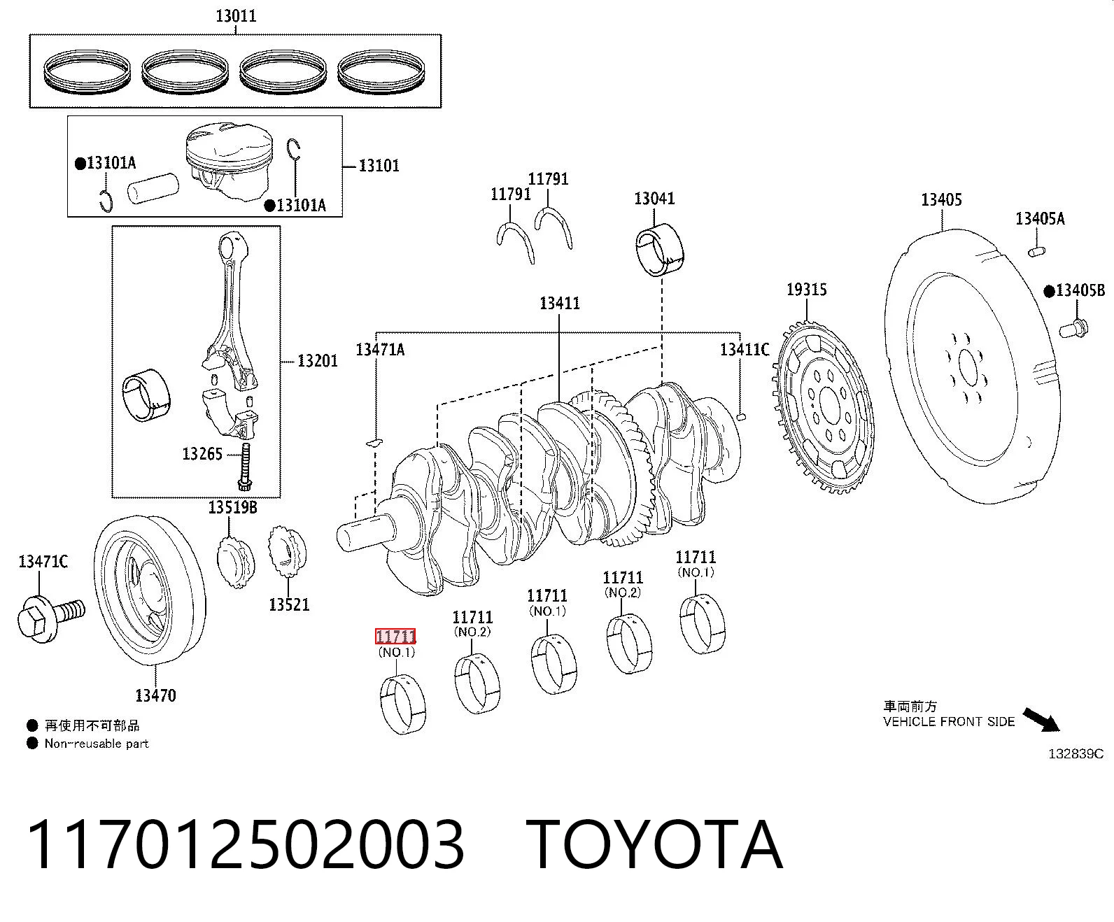 117012502003 Toyota