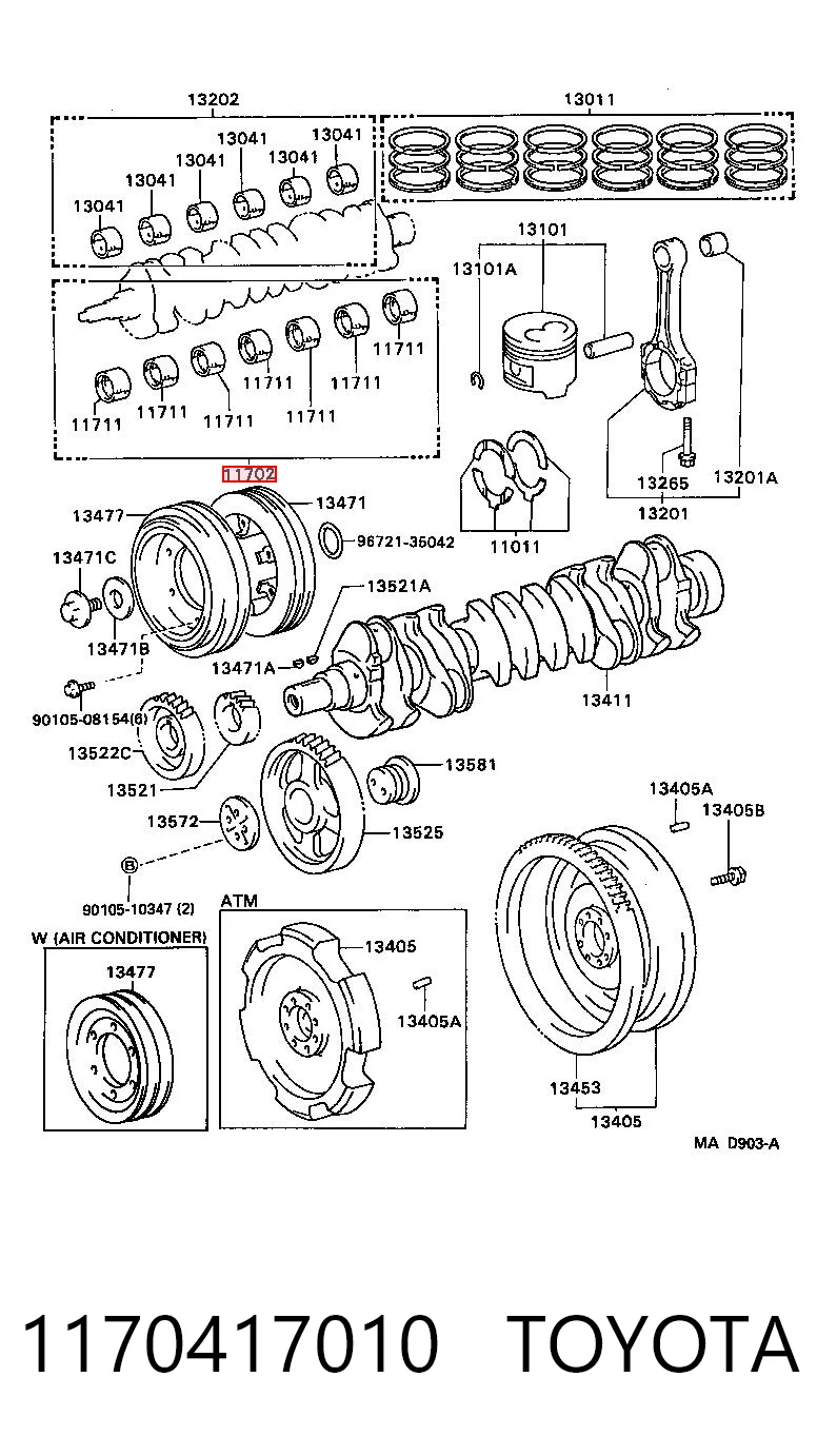 1170417010 Toyota