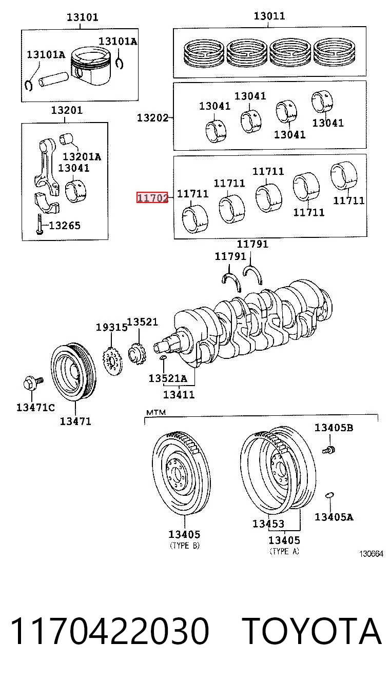 Folhas inseridas principais de cambota, kit, 1ª reparação ( + 0,25) Kolbenschmidt MS1457A025 preço, a partir de 44,76 USD