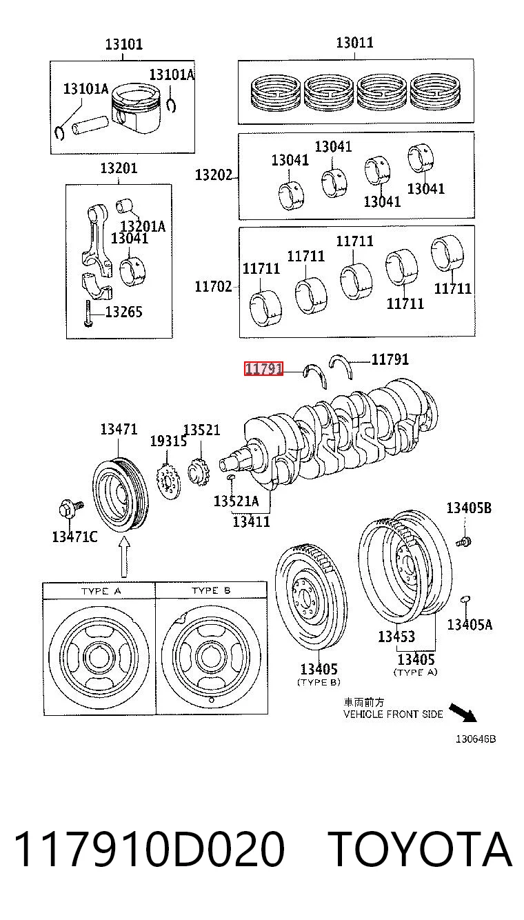 117910D020 Toyota