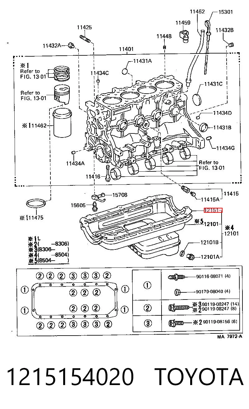 1215154020 Toyota