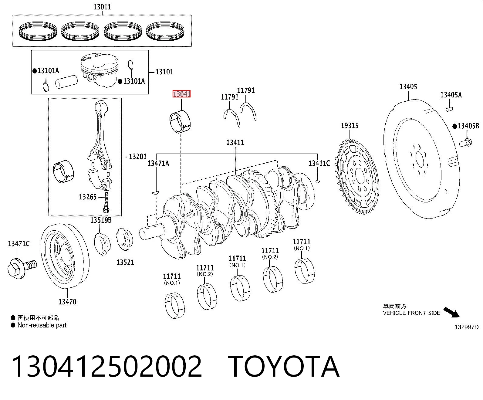 130412502002 Toyota