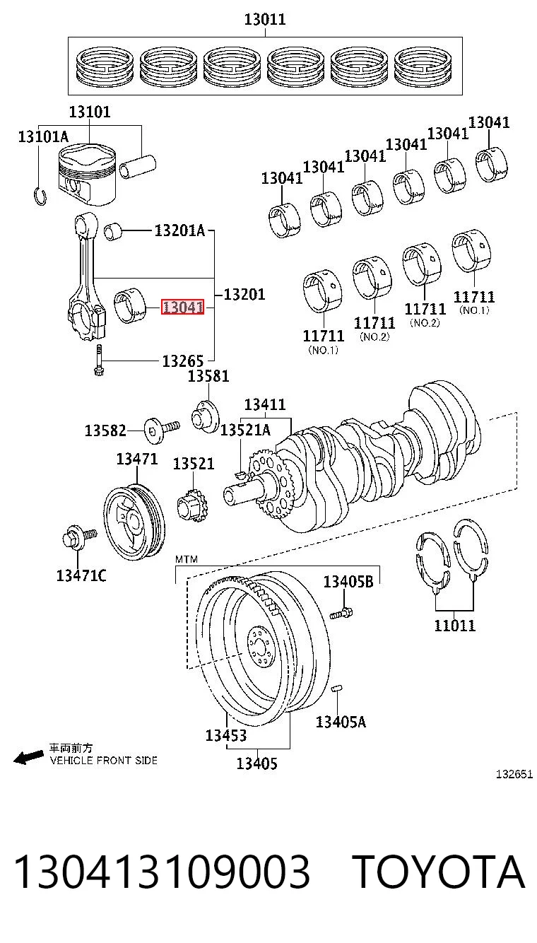 130413109003 Toyota