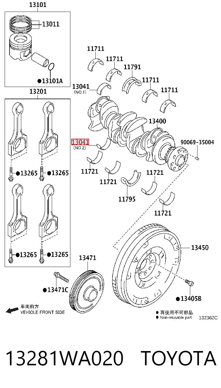 13281WA020 Toyota