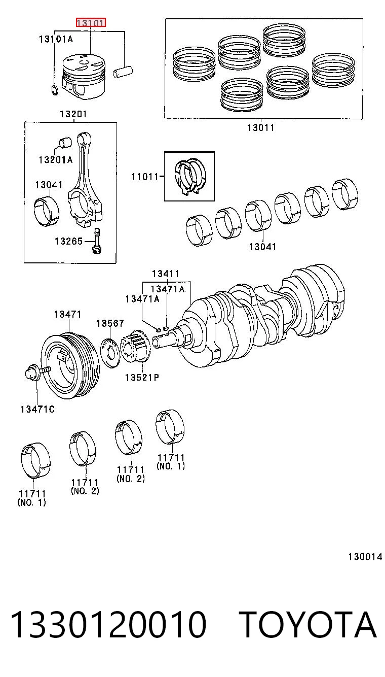 1330120010 Toyota